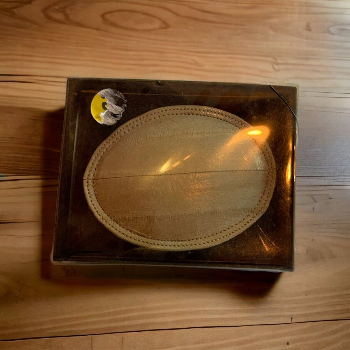 New Old Stock Eel Skin Belt Buckle By The Action Co