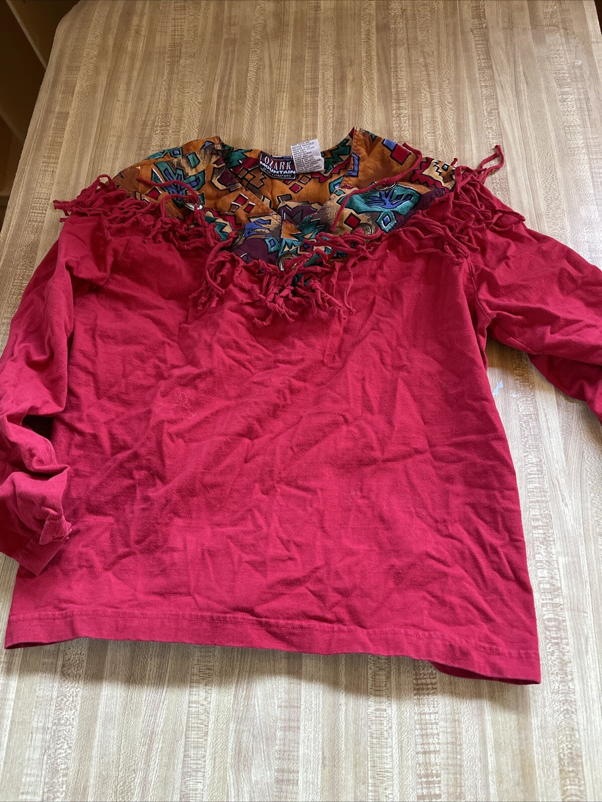 vintage ozark mountain jeans Top Medium