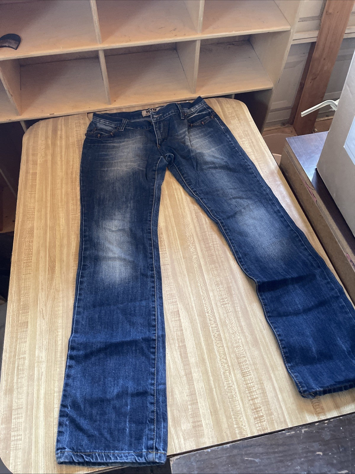 Petit Sexy Street Skull Jeans 30x31 Tag Says 40, But They Are 30