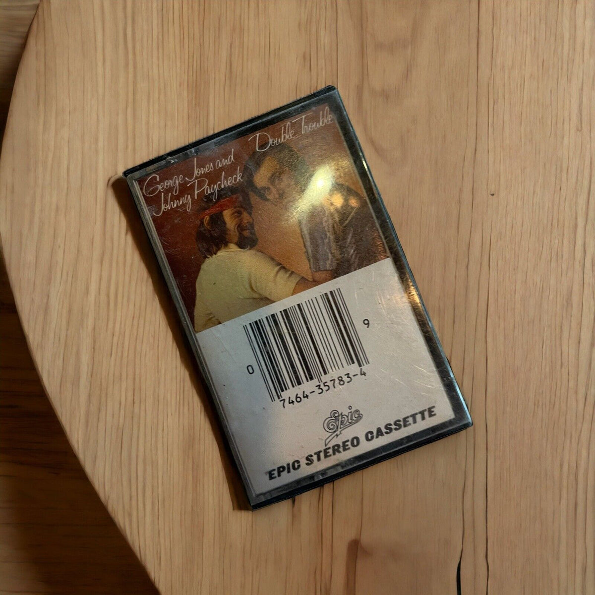 George Jones Johnny Paycheck Double Trouble Cassette 