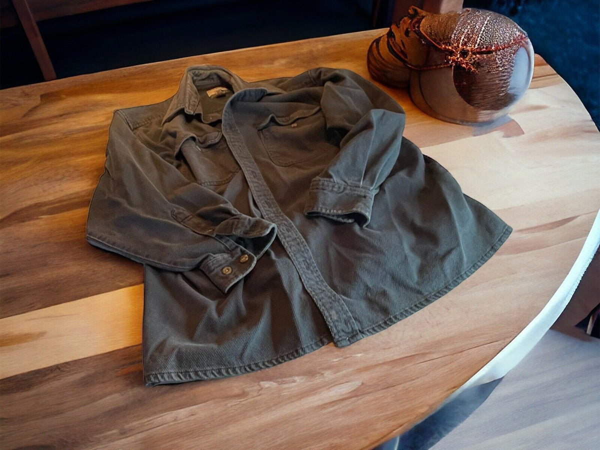 High Sierra Corduroy Button Up Large 
