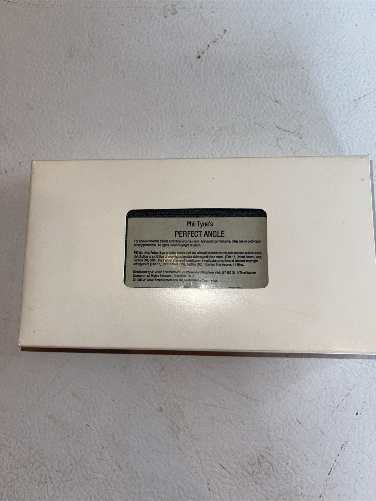 Phil Tyne’s Perfect Angle VHS 