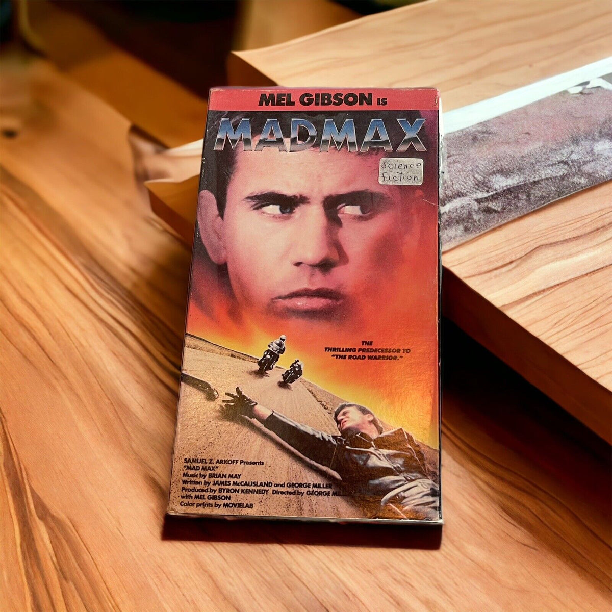 Mad Max VHS 1988 Vestron Video Mel Gibson Rare Release Action Movie Film