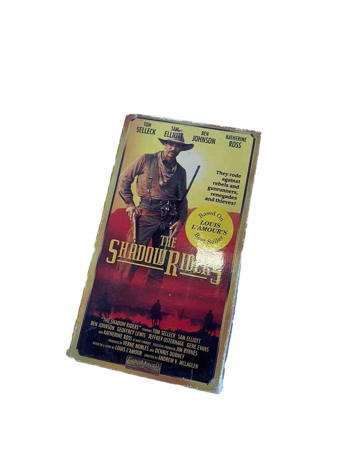 The Shadow riders VHS 