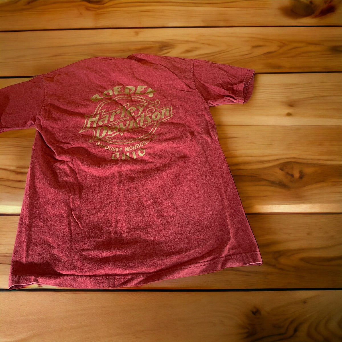 Roeder Harley Davidson T Shirt Medium