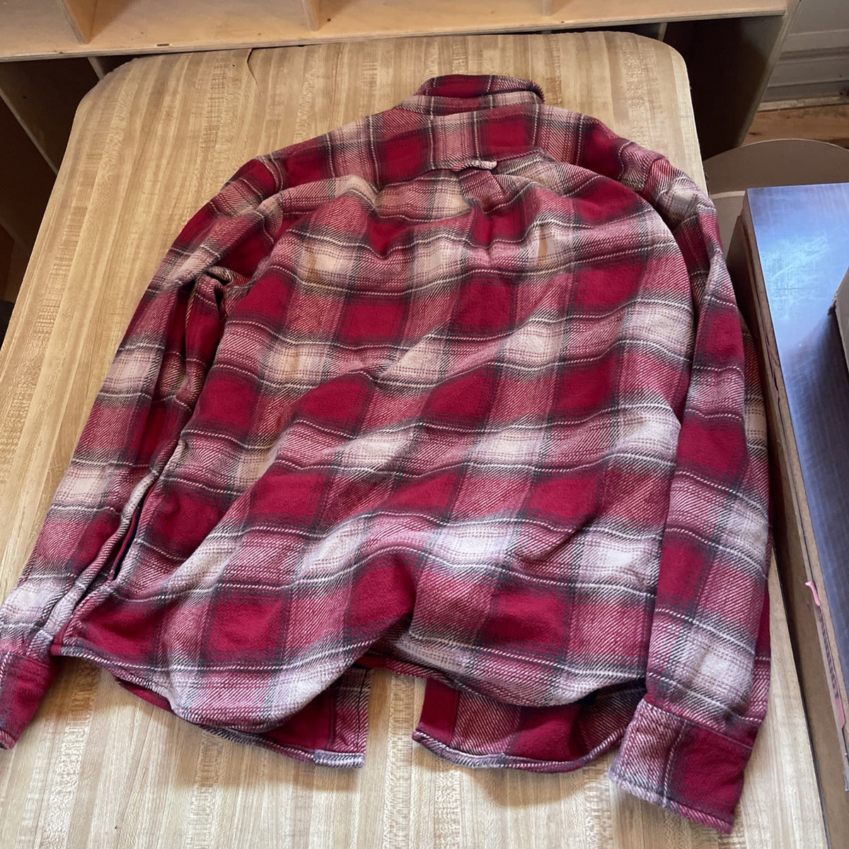 Orvis Heavyweight Flannel Shacket Large 