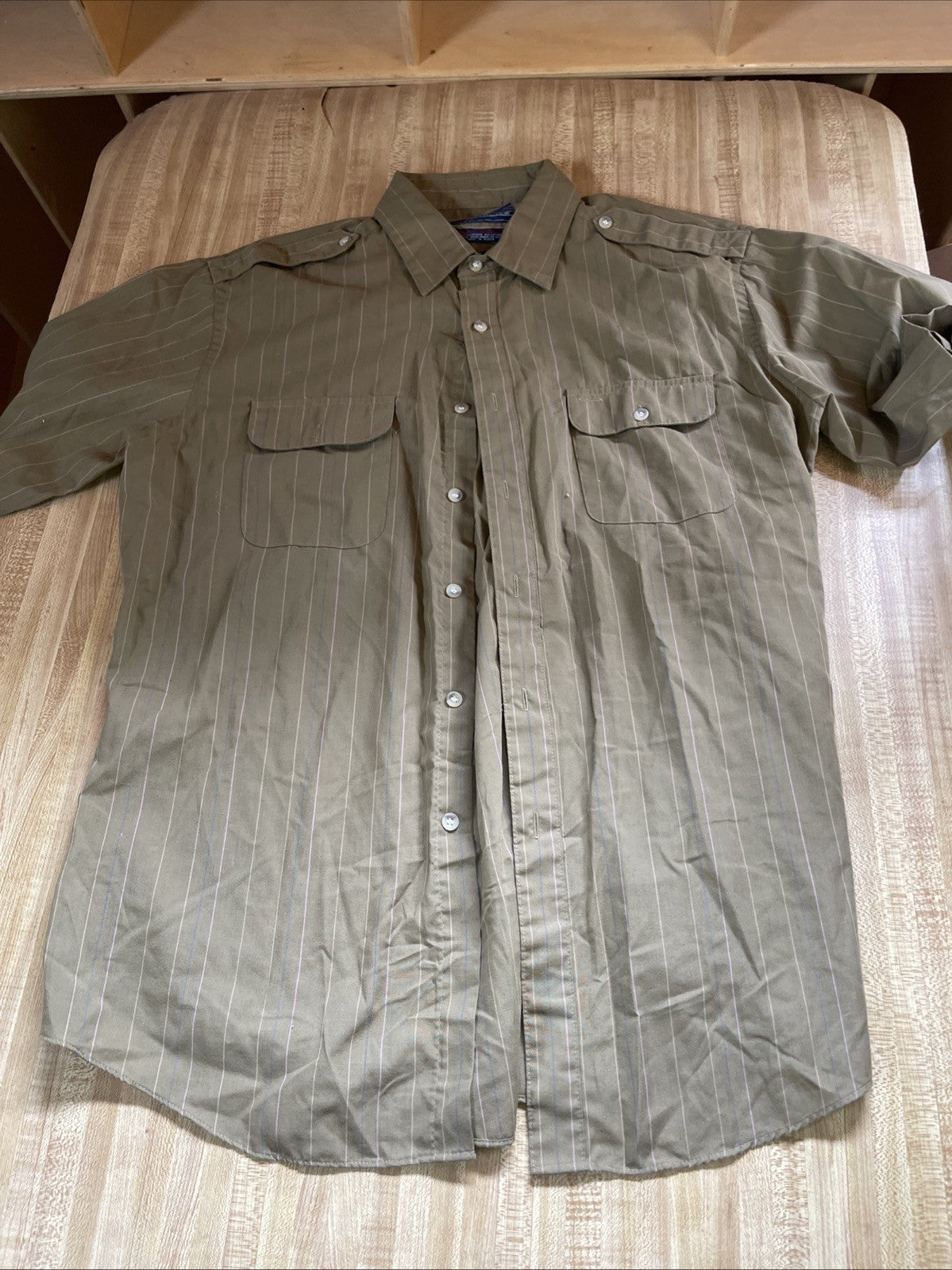 Vintage Mervyn’s Button Up Large 