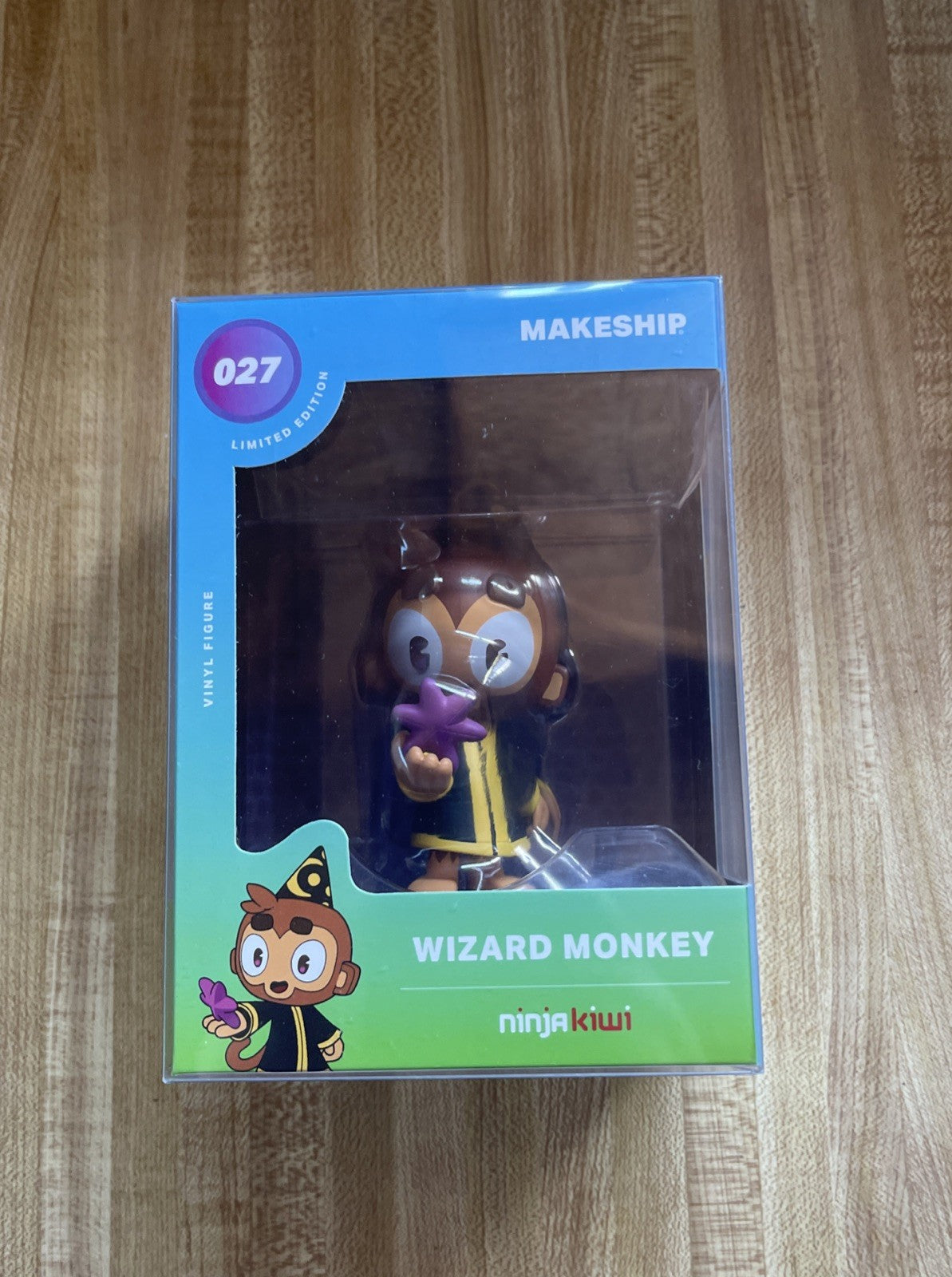 Makeship Ninja Kiwi Limited Edition Wizard Monkey 