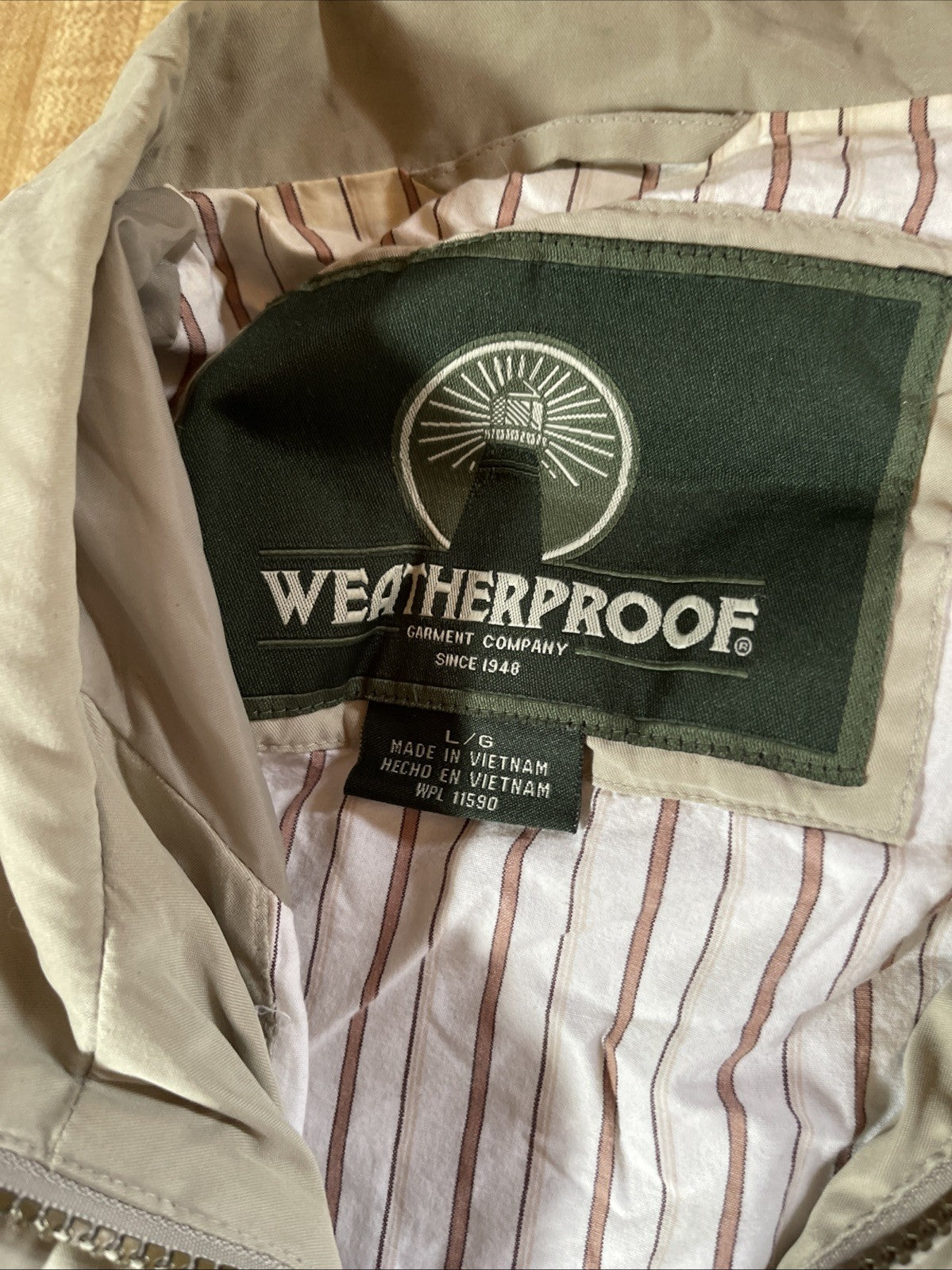 Weatherproof Jacket Large 