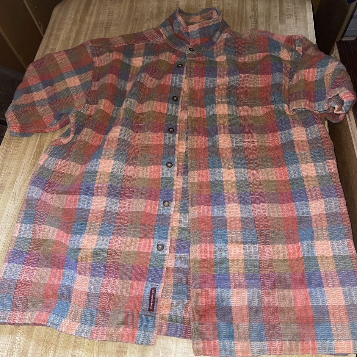 The Territory Ahead Heavy Flannel Short Sleeve XXL 