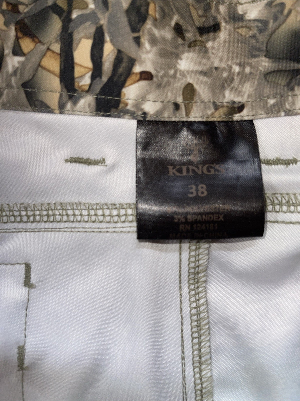 King’s Desert Shadow Camo Cargo Pants 38/32