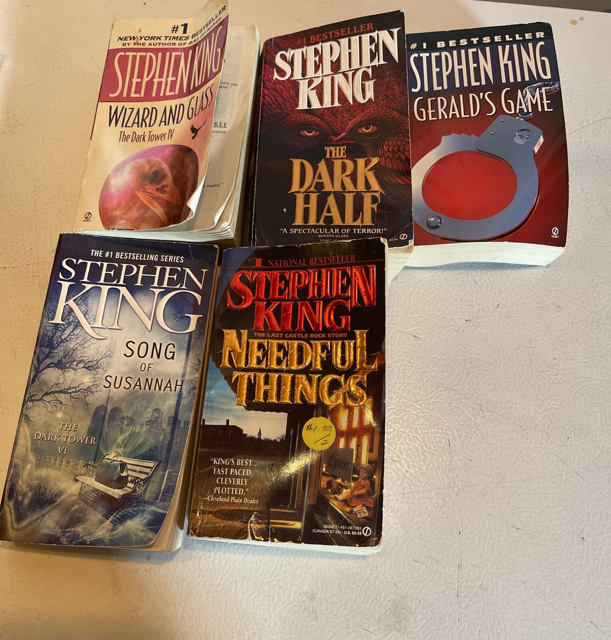 Stephen King Paperback Lot