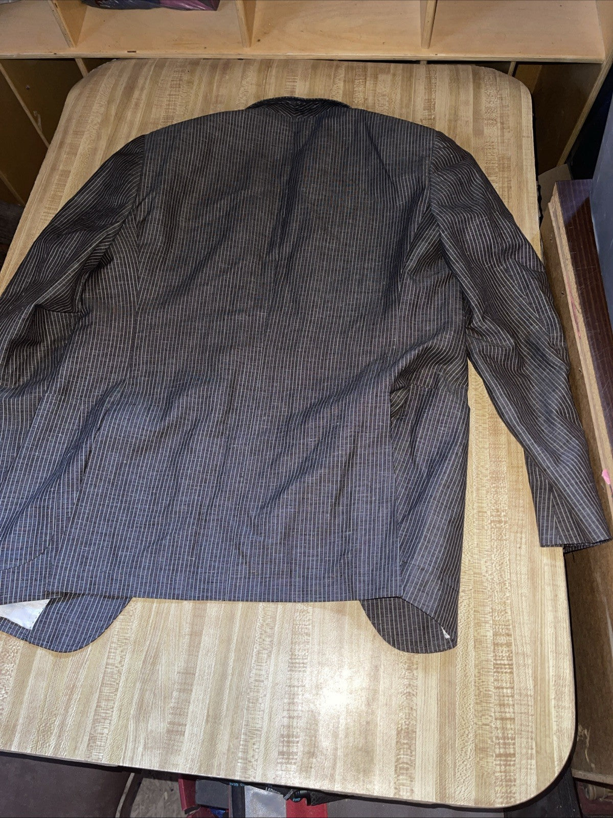 Suitsupply Wool Linen Blend Unstructured Suit 40