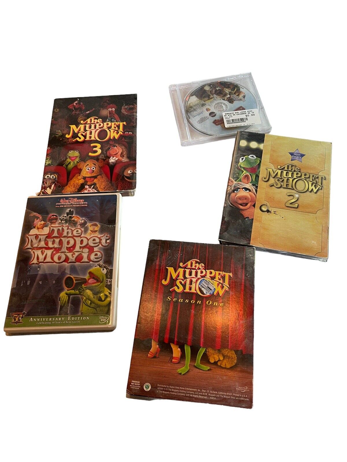 The Muppets DVD Lot