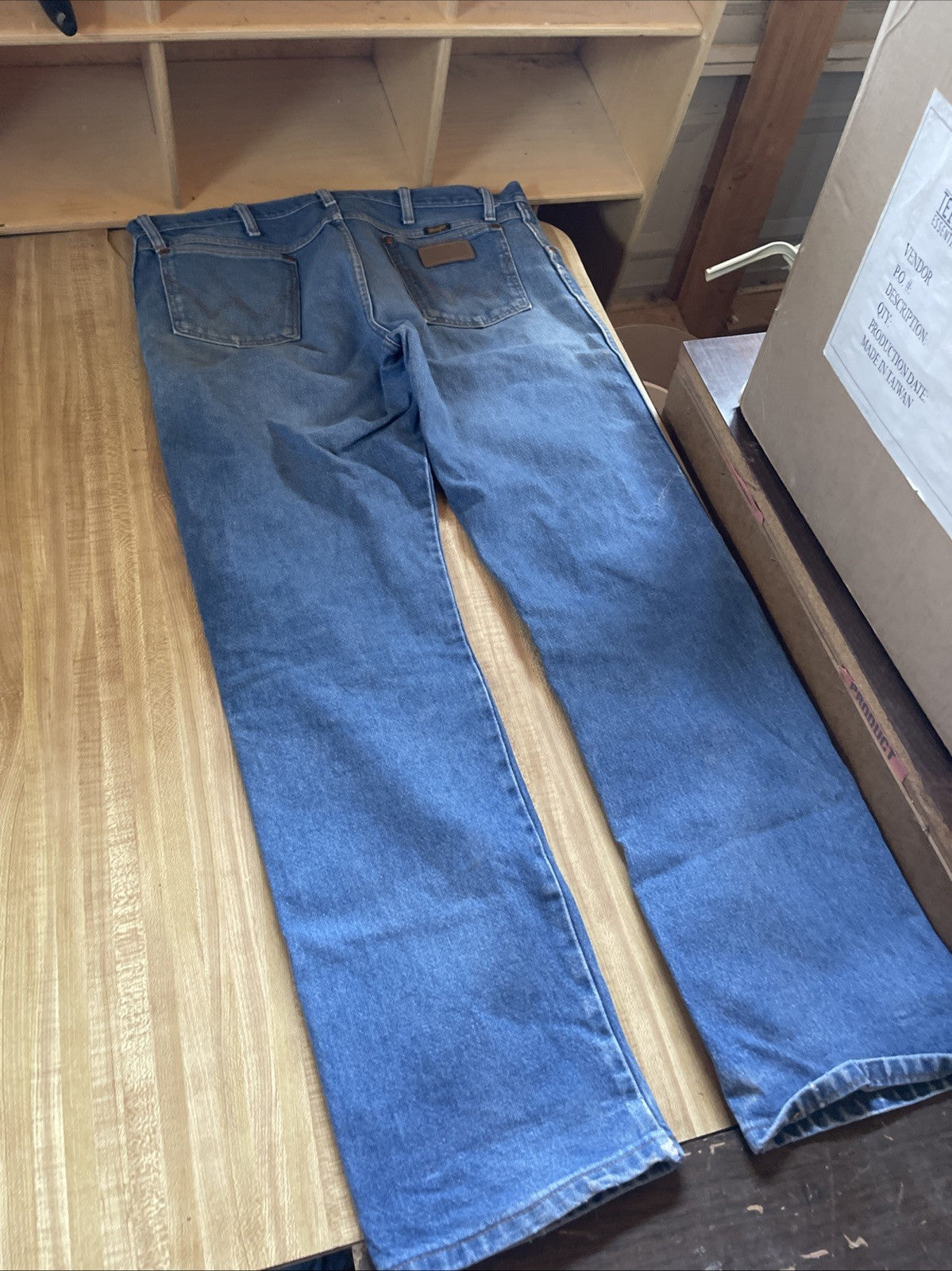 wrangler 13mwz jeans 36x34