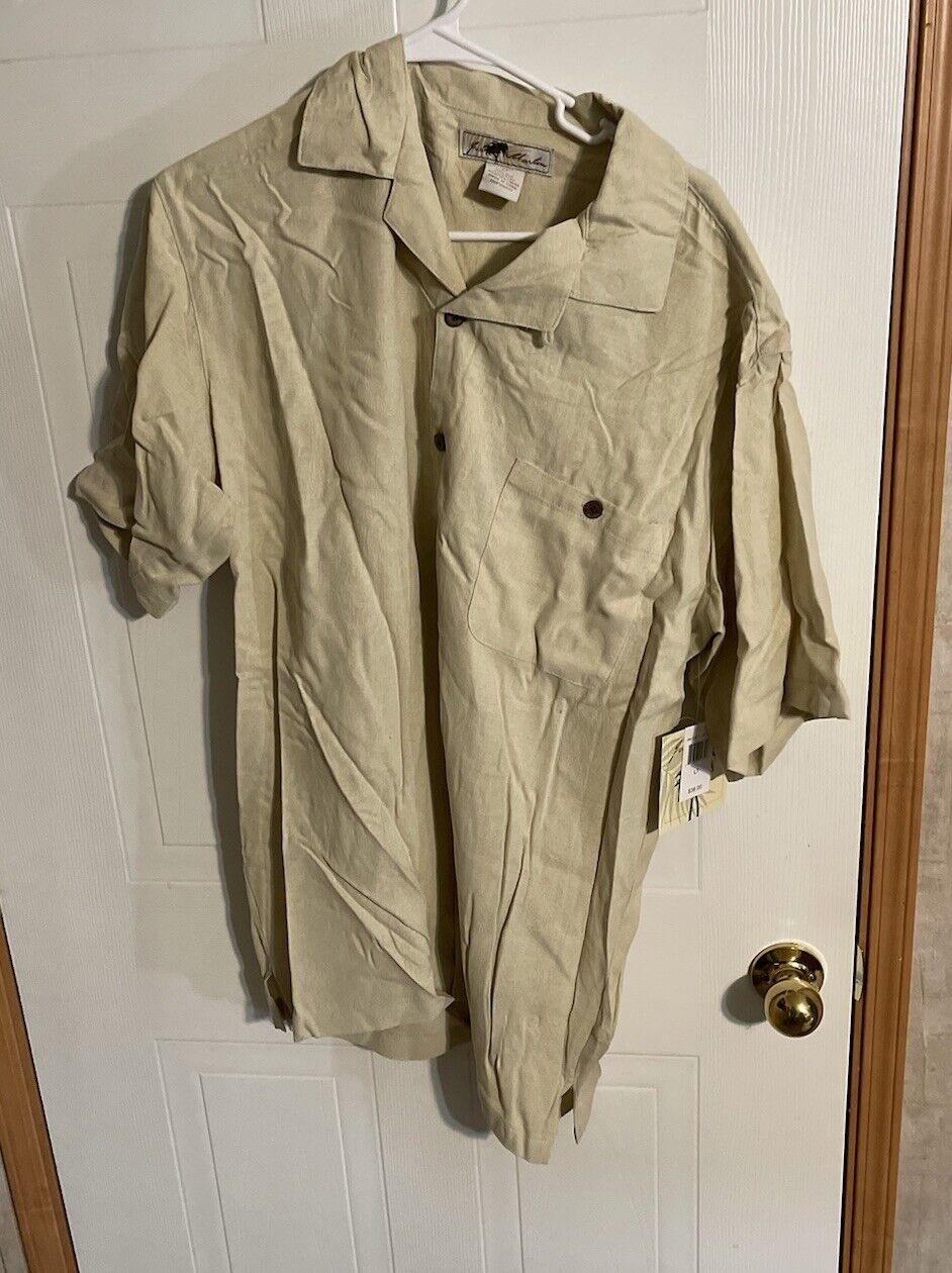 Joe Marlin Silk Blend Shirt LT NWT 