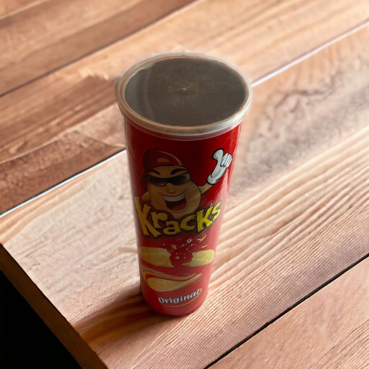 Kracks Potato Chips Container 