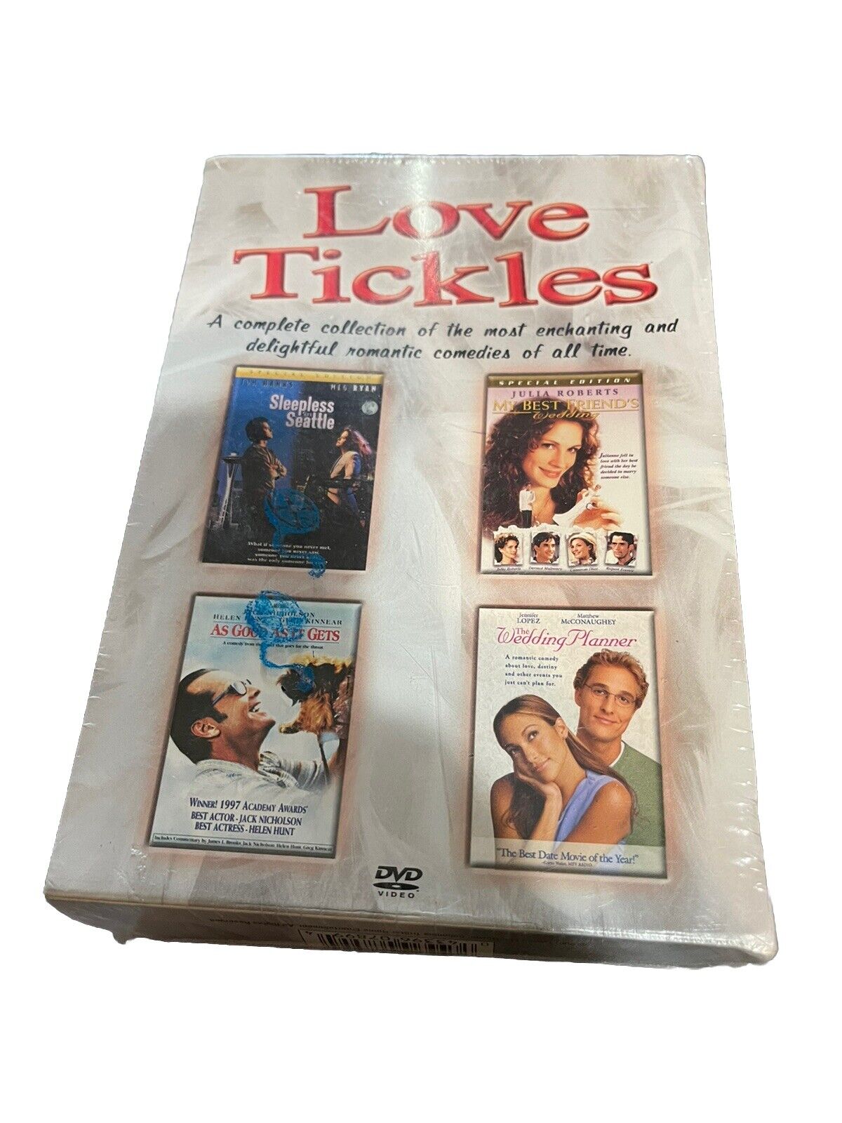 Love Tickles - Romantic Comedy DVD 4-Pack (DVD, 2001, 4-Disc Set)