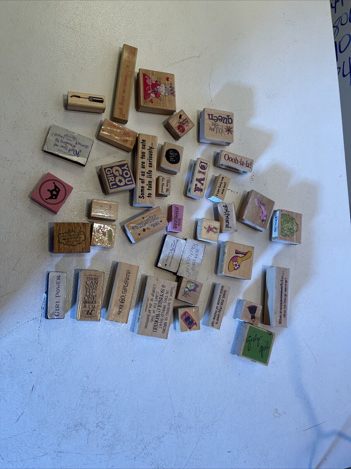 huge rubber stamp Collection lot