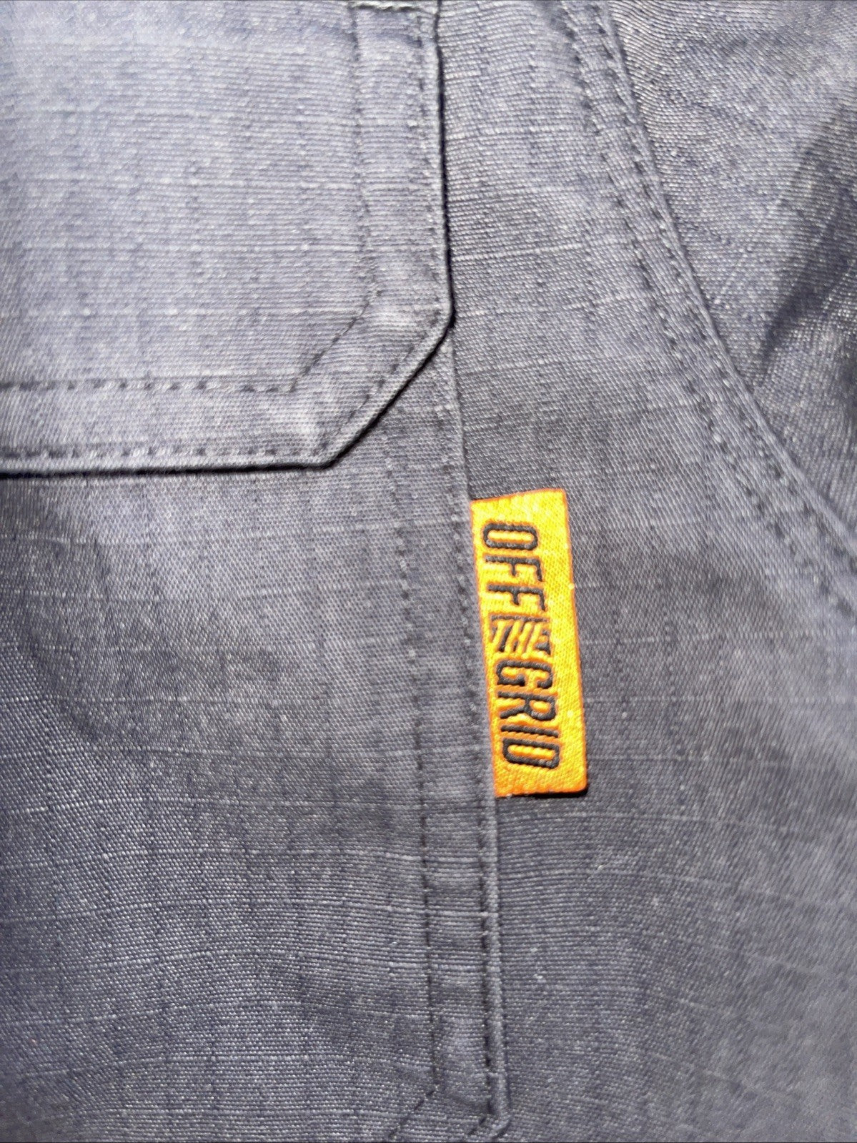 Off The Grid Button Up Large 
