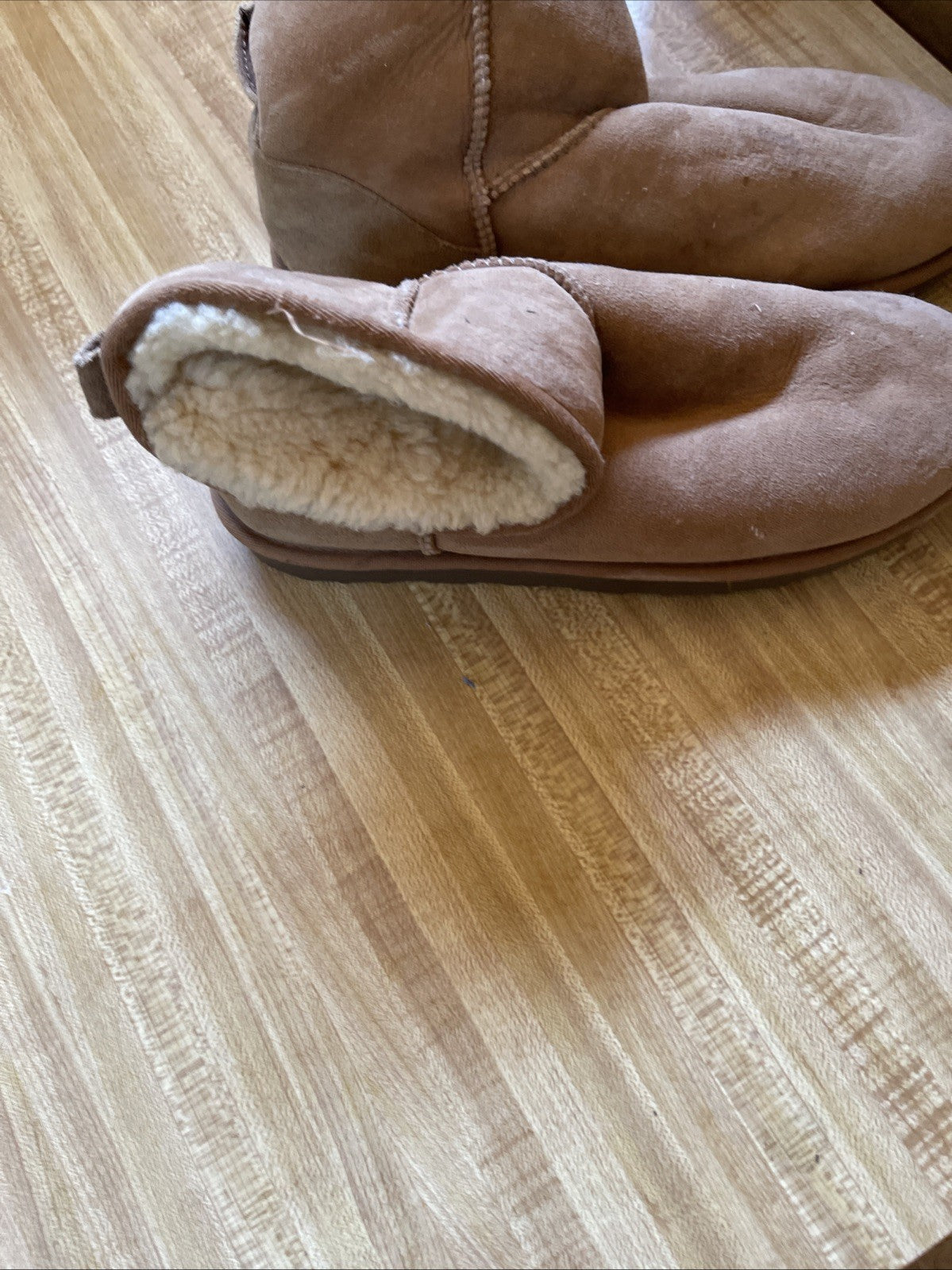 Members Mark Sheepskin Boots Size 8
