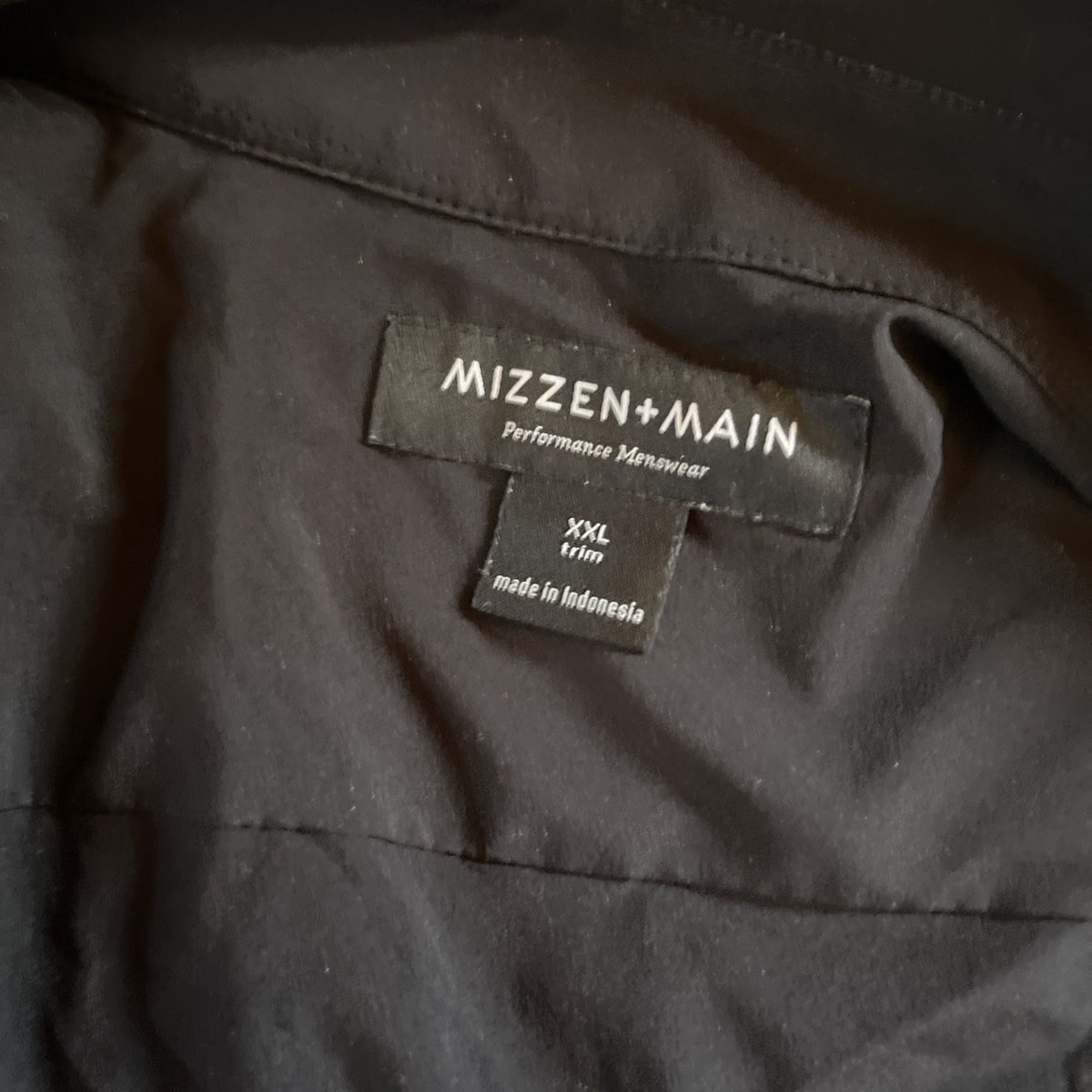 mizzen main short sleeve button up XXL 