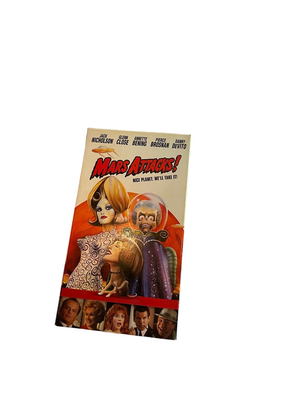 Mars Attacks VHS Original 1997 Warner Home Video