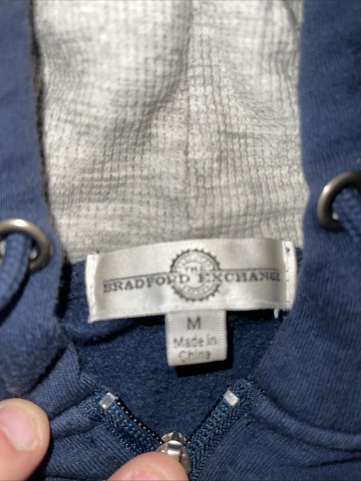 The Bradford Exchange Navy Hoodie Medium 