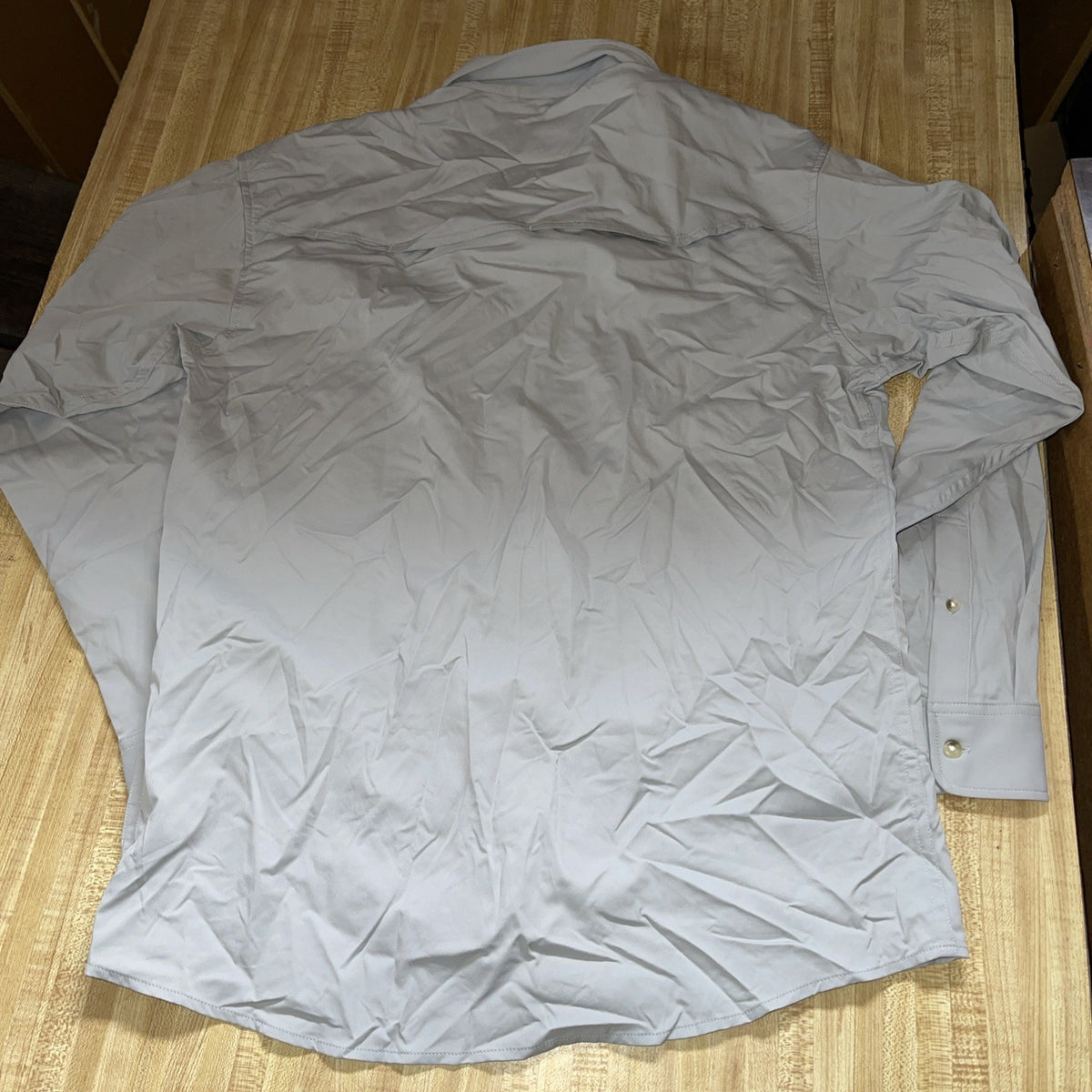 Poncho Button Up Shirt Magnetic Pockets Small 