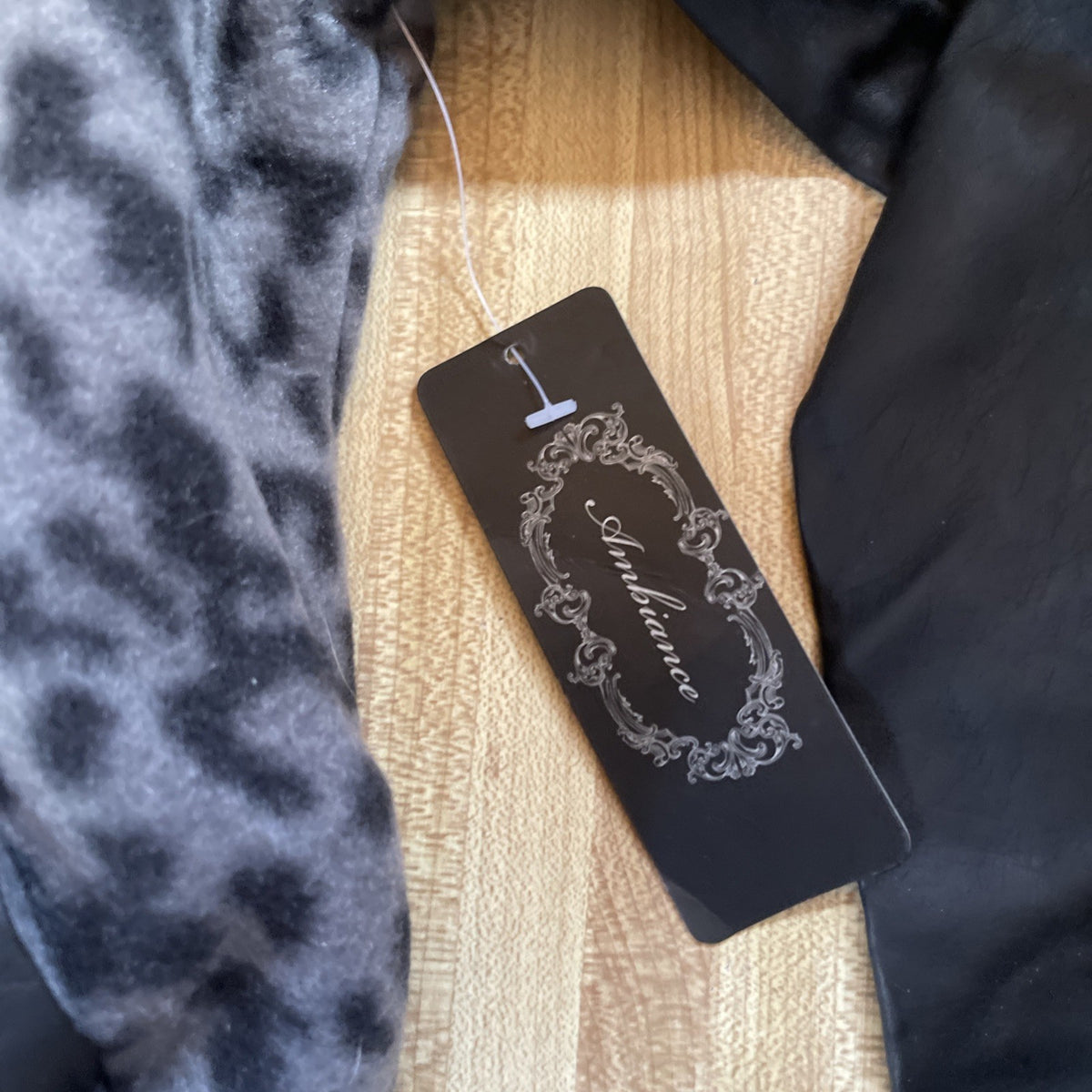 Ambiance Bomber Jacket Large NWT 