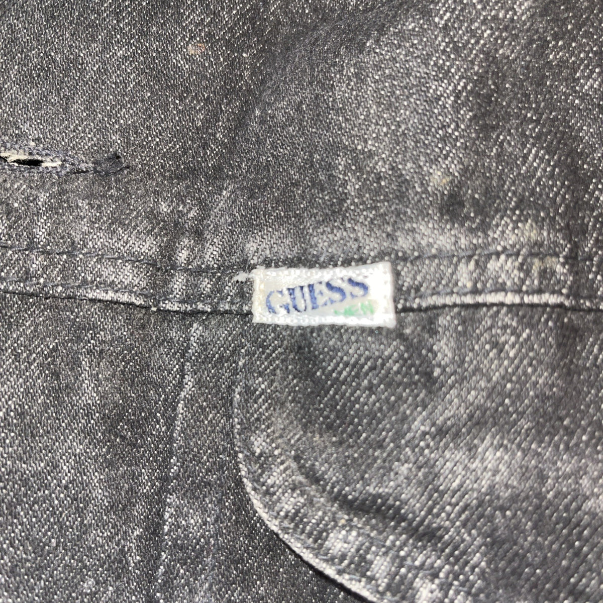 Vintage Made In USA Guess Denim Jacket Medium 