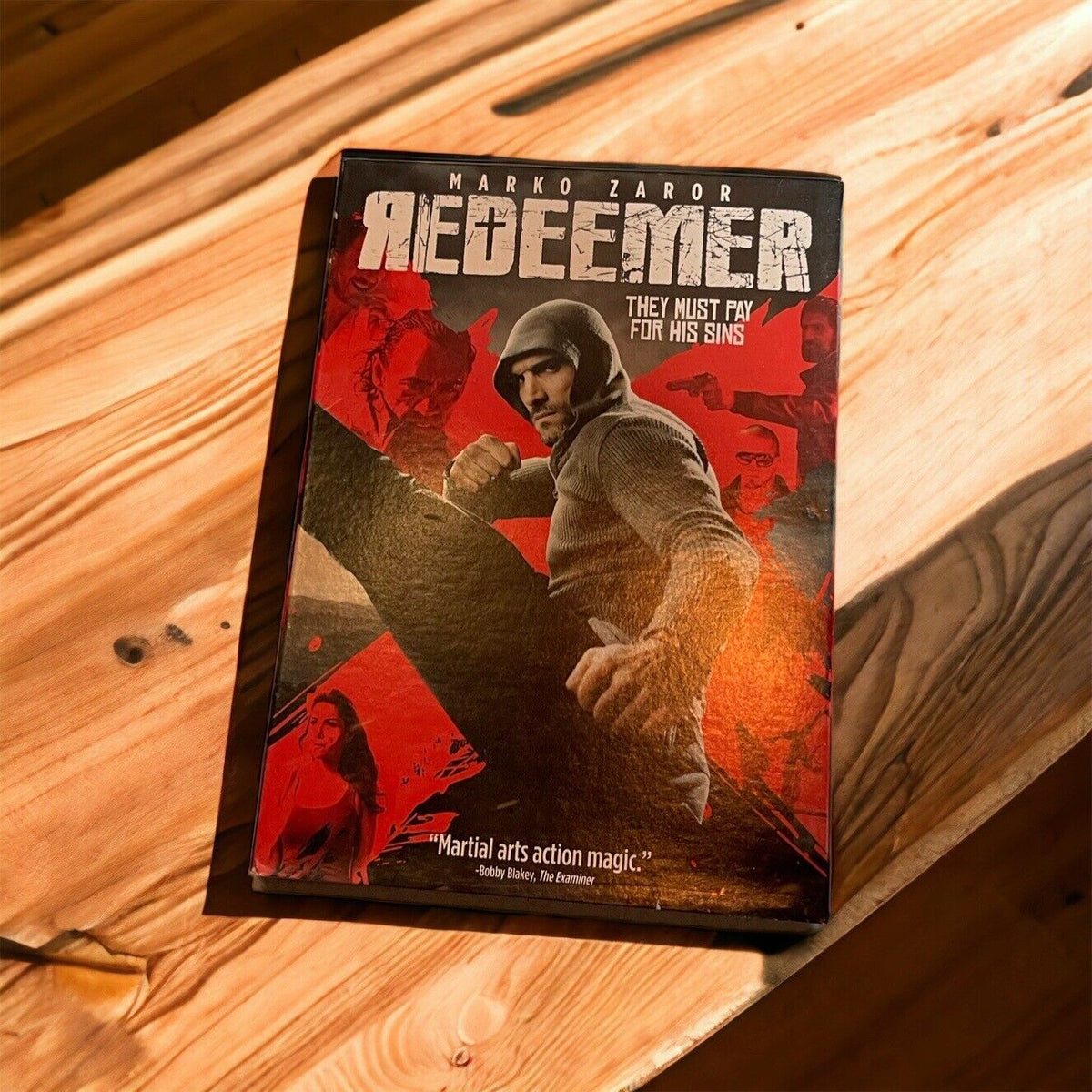 REDEEMER on DVD of MARTIAL ARTS Holy CHRISTIAN Action FIGHTING Crime MARKO ZAROR
