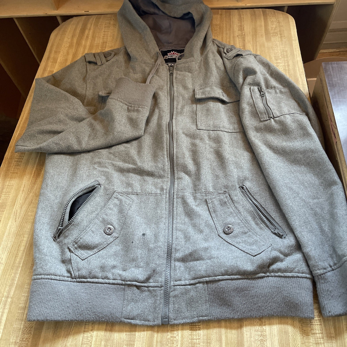 Supreme Society Military Style Jacket 2XL 