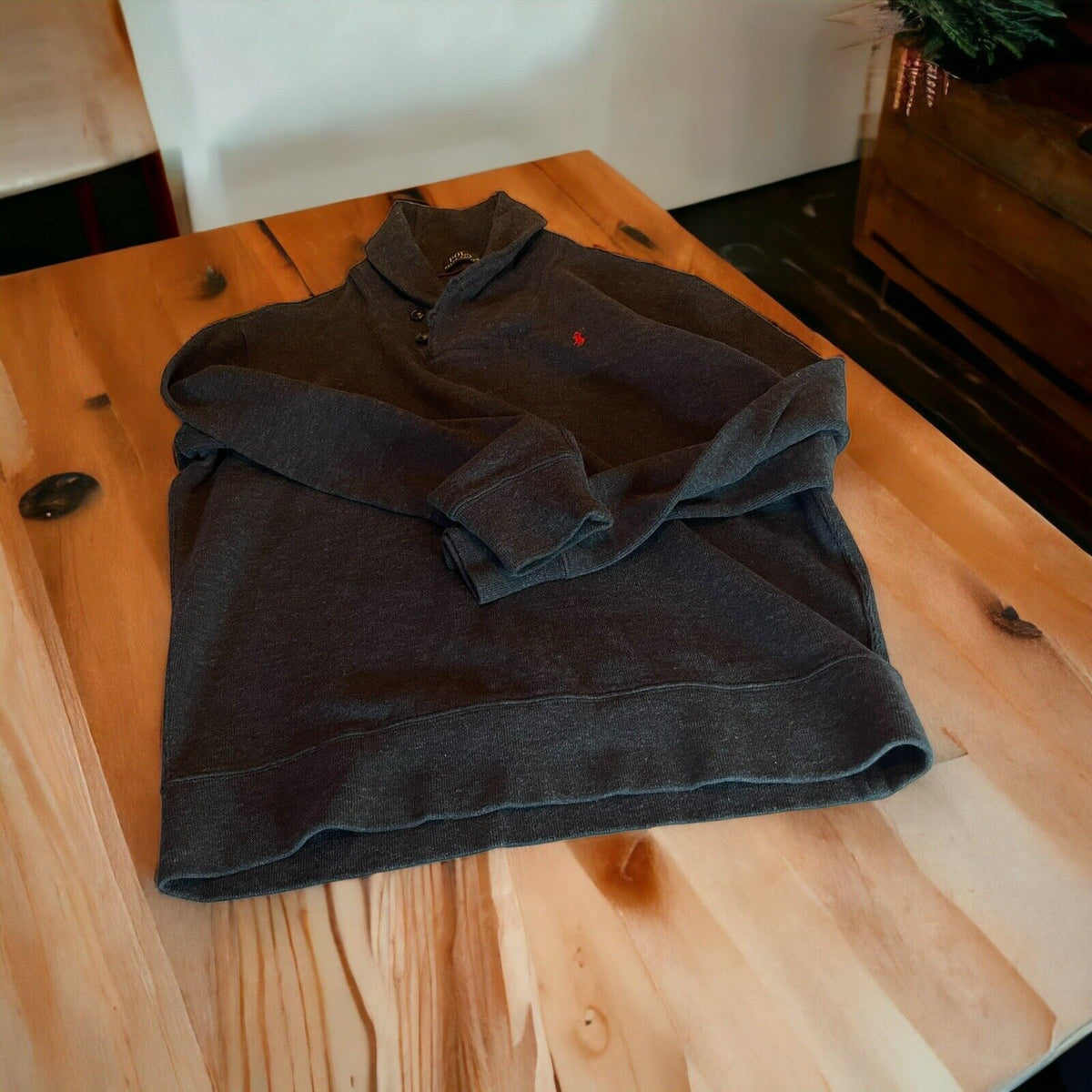 Polo Ralph Lauren Shawl Collar Sweater Large 