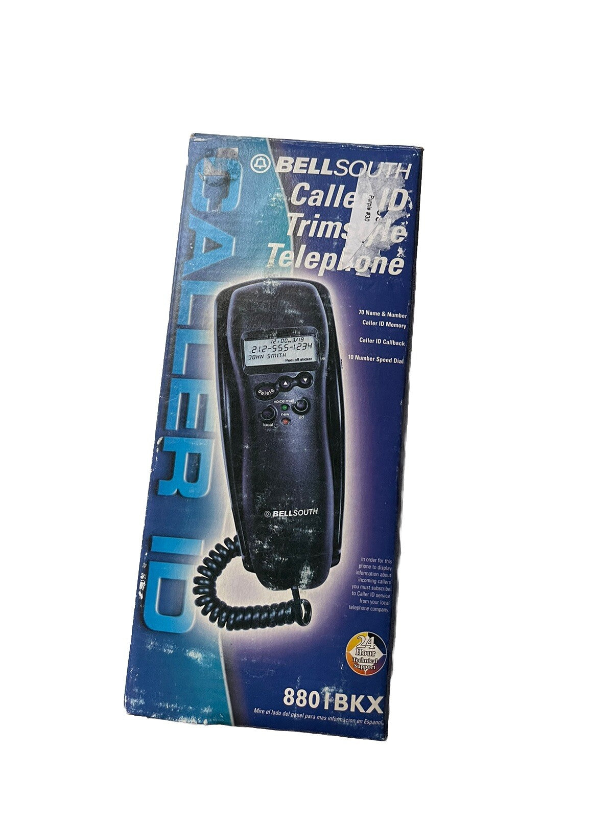 Bellsouth Caller ID Trimstyle Corded Telephone 8801BKX New IN Box