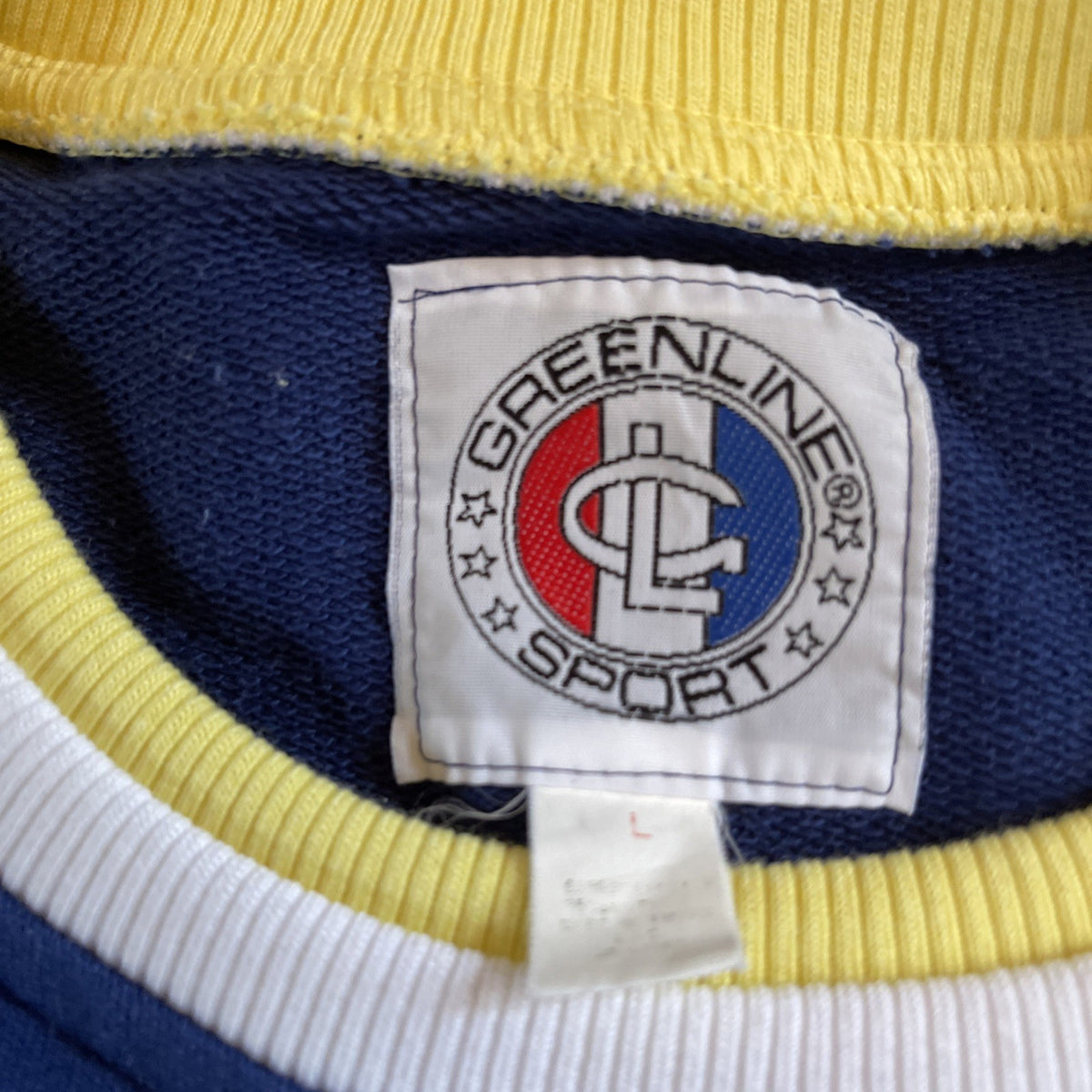 Vintage Greenline Sport Sweatshirt Large 