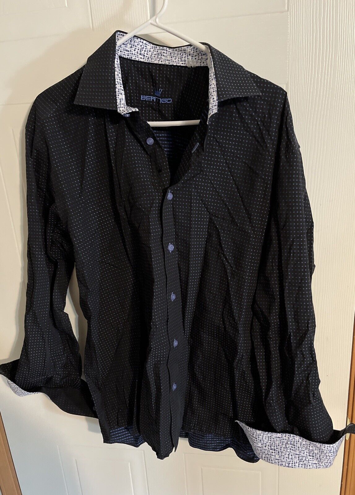 bertigo mens shirt long sleeve XL
