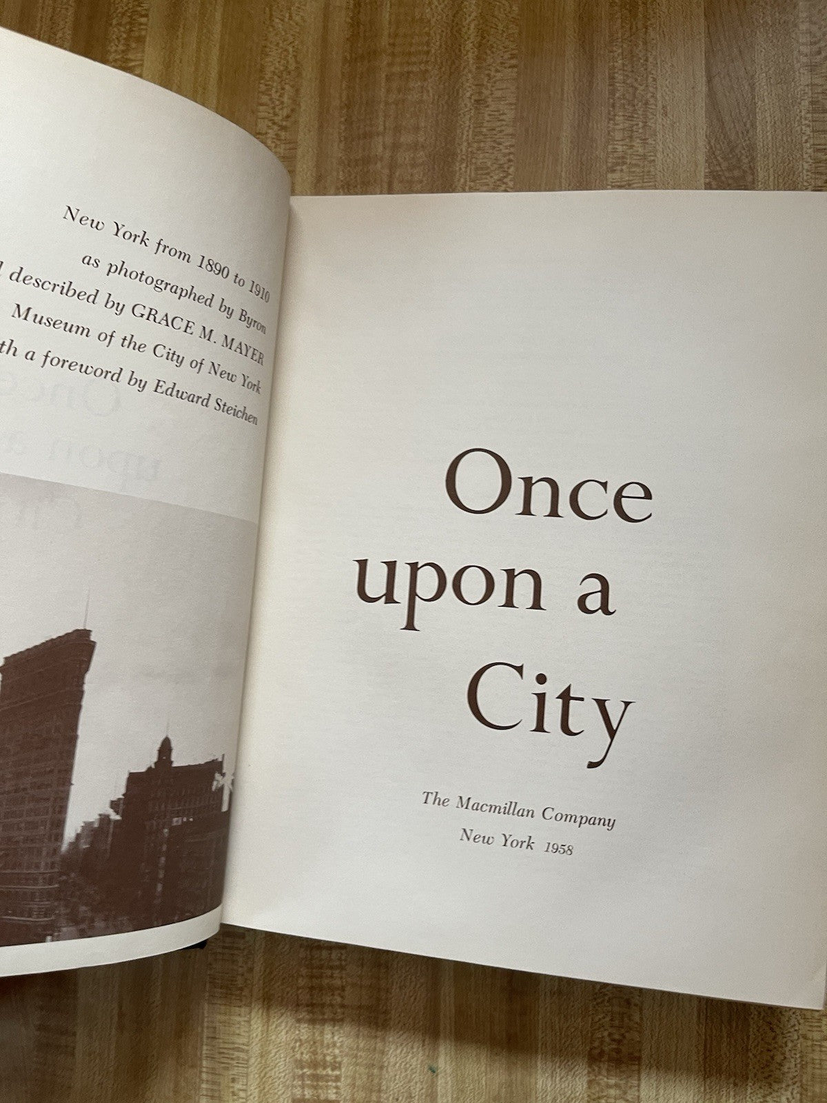 Once Upon A City Hardcover 