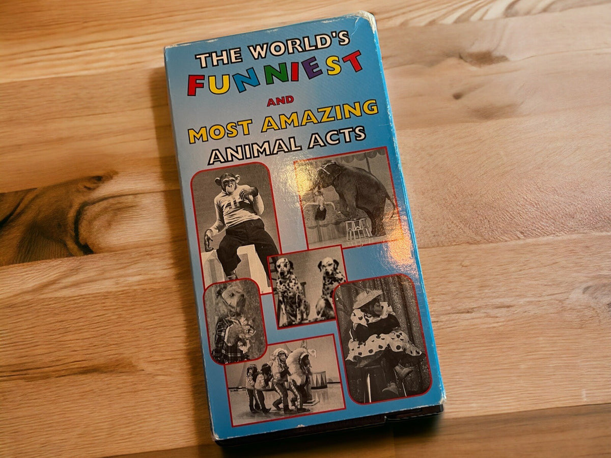 The World’s Funniest And Most Amazing Animal Acts VHS