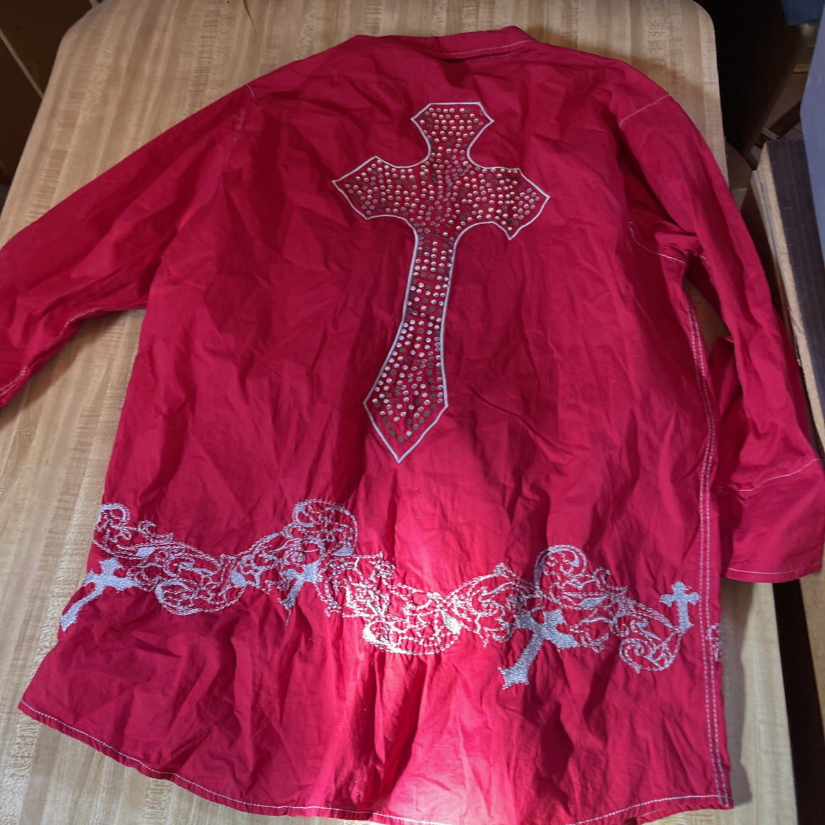 1901 El General Embroidered Button Up XL