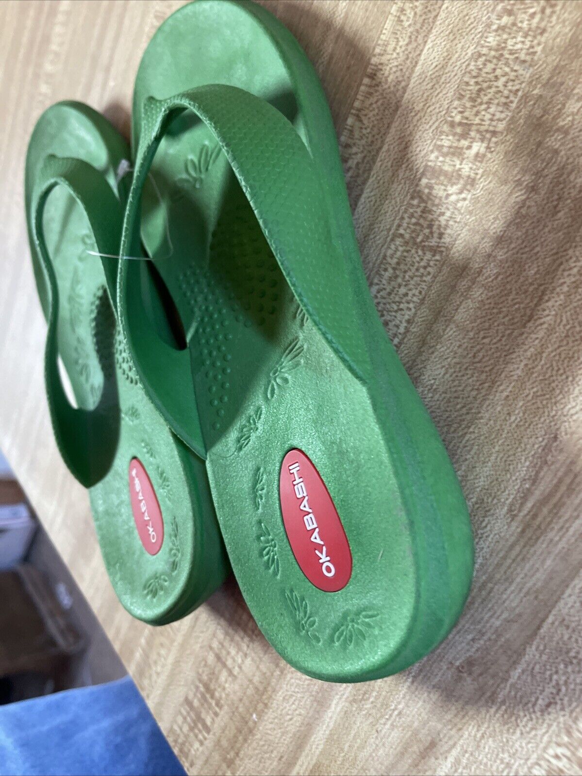 okabashi womens flip flops Large 