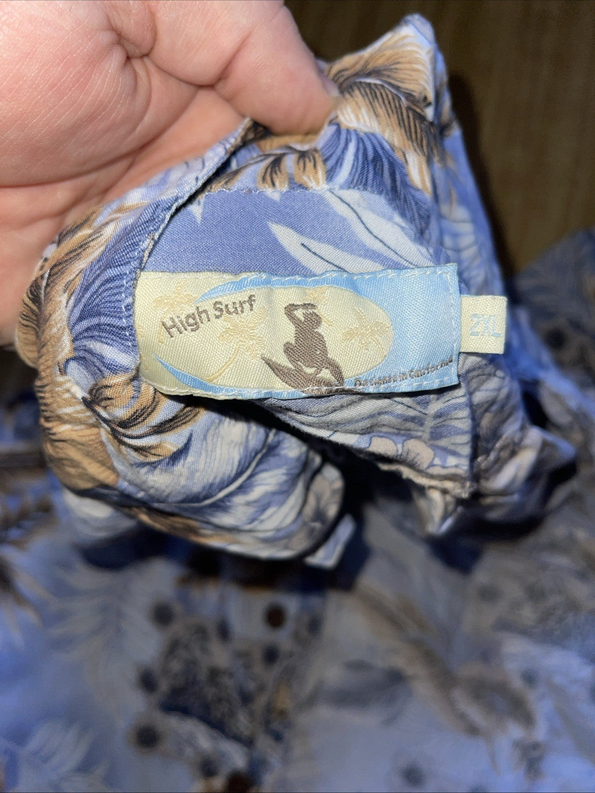high surf hawaiian shirt 2XL 