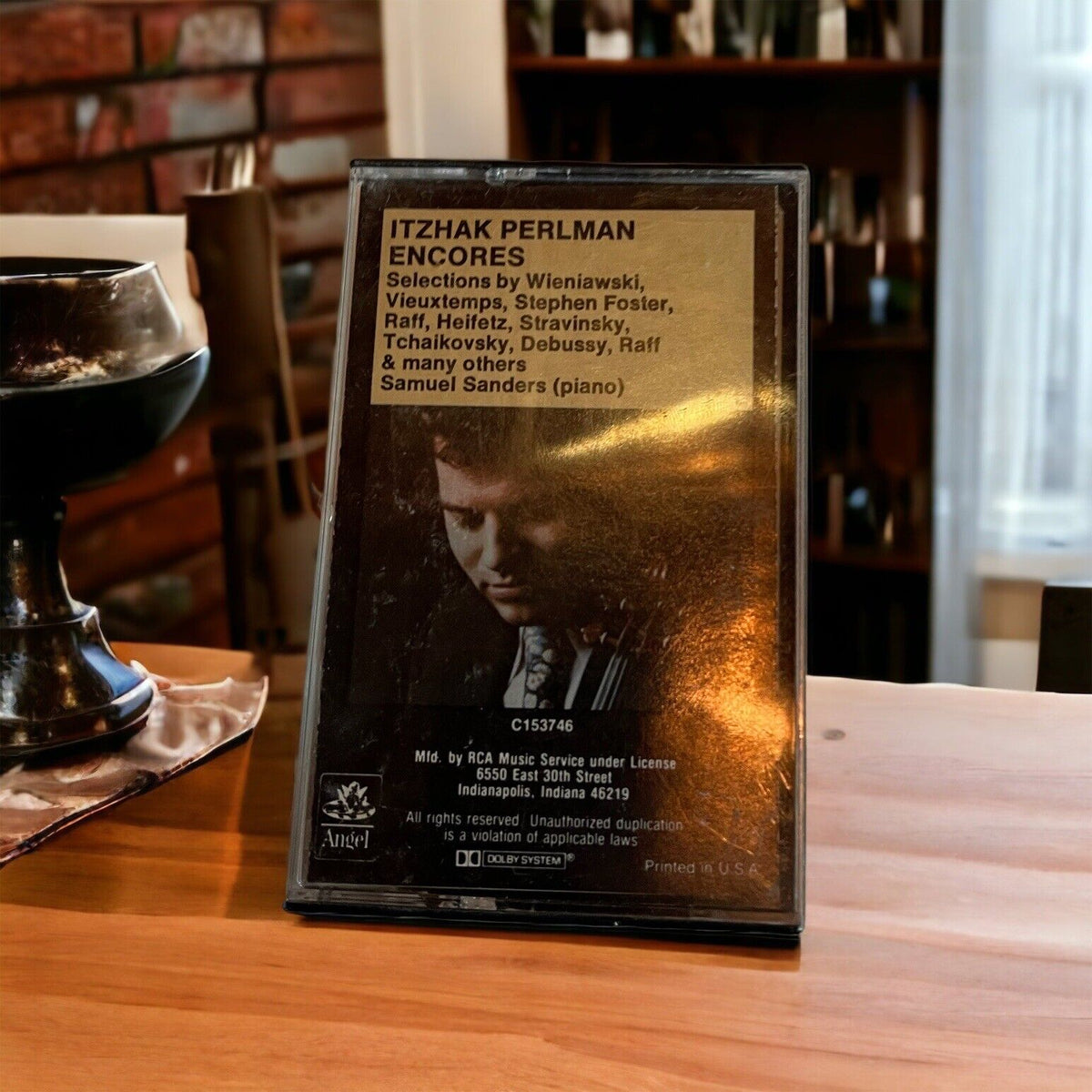 Itzhak Perlman Encores Cassette 