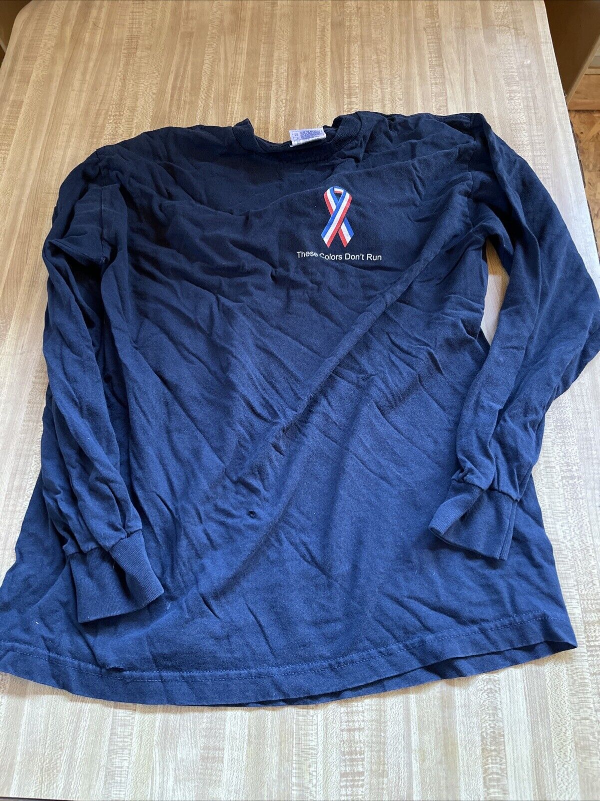 These Colors Don’t Run Long Sleeve T Shirt Large 
