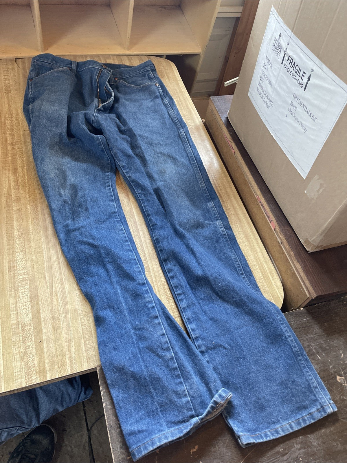 wrangler 13mwz jeans 36x36