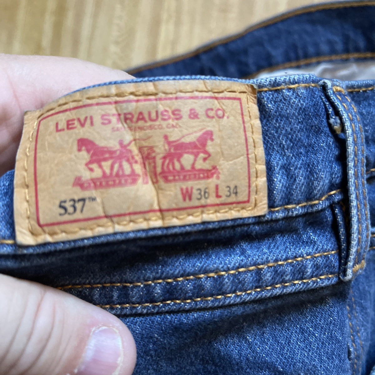 levis 537 western bootcut 36/34