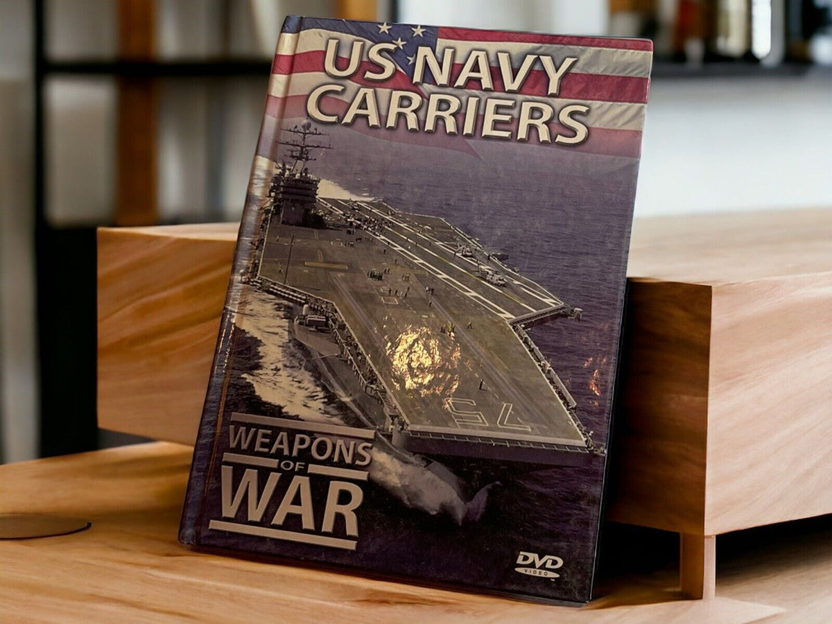 US Navy Carriers Weapons Of War DVD 