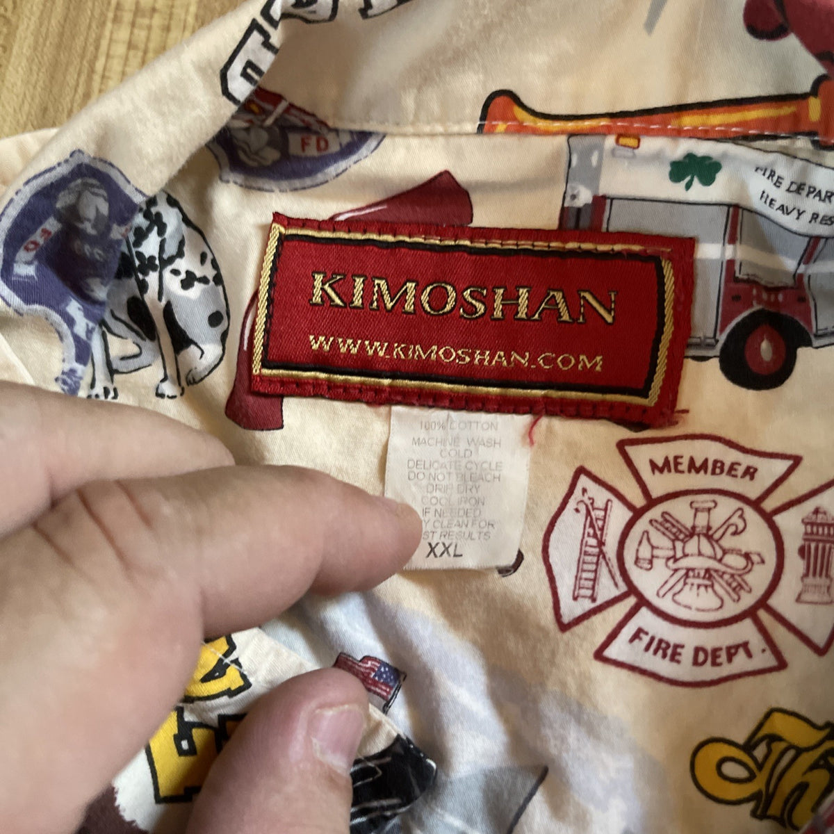 Kimoshan Button Up XXL 