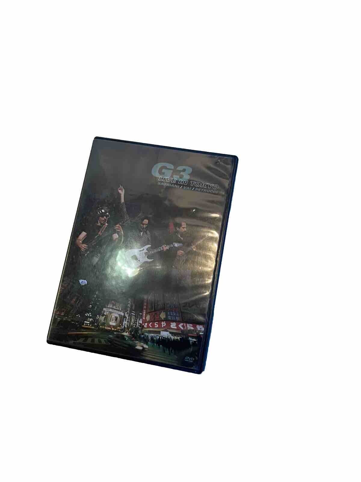 G3 LIVE IN TOKYO DVD  Joe Satriani Steve Vai John Petrucci Epic Sony 2005