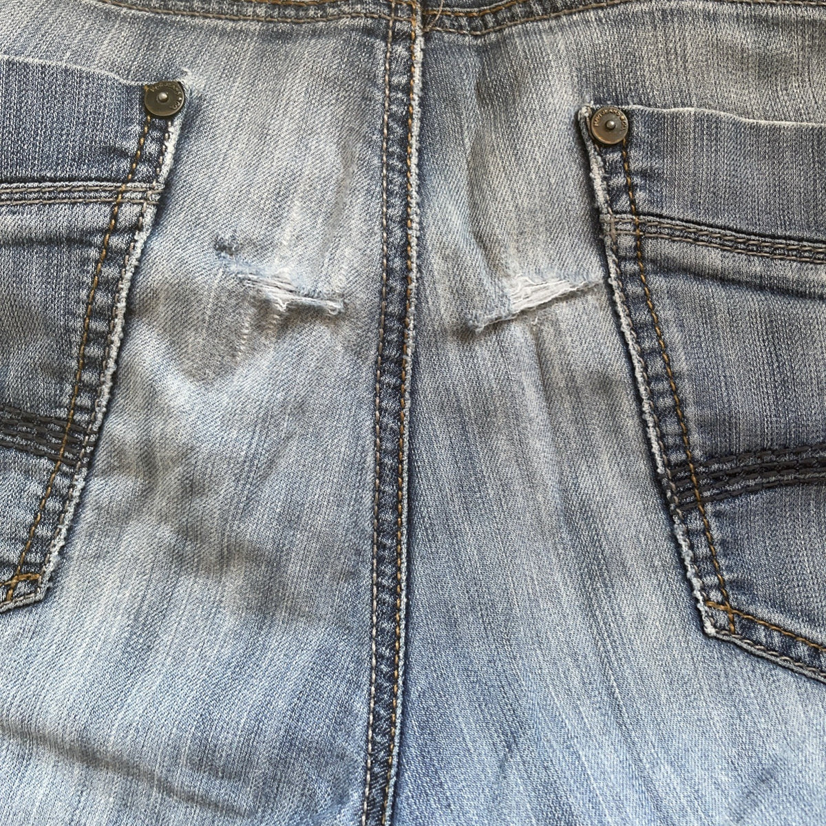 mavi zach straight leg jeans 38/30 Distressed 